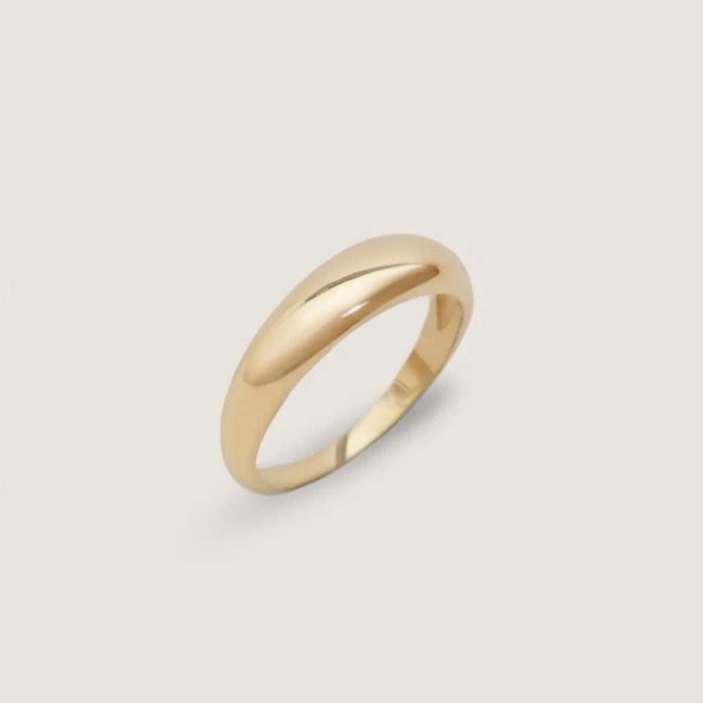 Kinn Studio 14k Gold Dome Ring